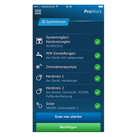 Smart Service Key & App ProWork Buderus